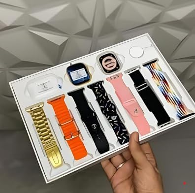 10-in-1 Ultra Max Smart Watch with Earbuds