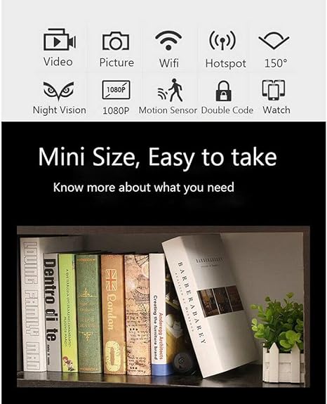 A9 Mini Wireless Security Camera – Compact 24/7 Smart Surveillance