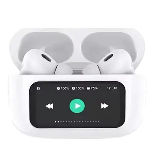 A9 Pro Metal Wireless Earbuds with LED Display