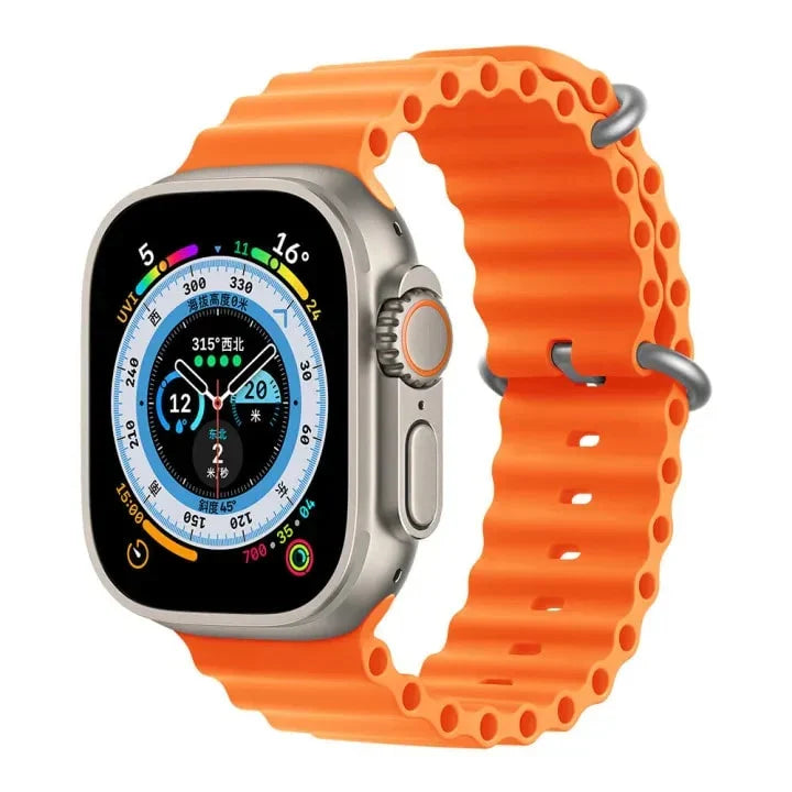 Ultra 10 Ultra Smartwatch – 10-in-1 Strap Set with Watch Cover (49mm Dial)