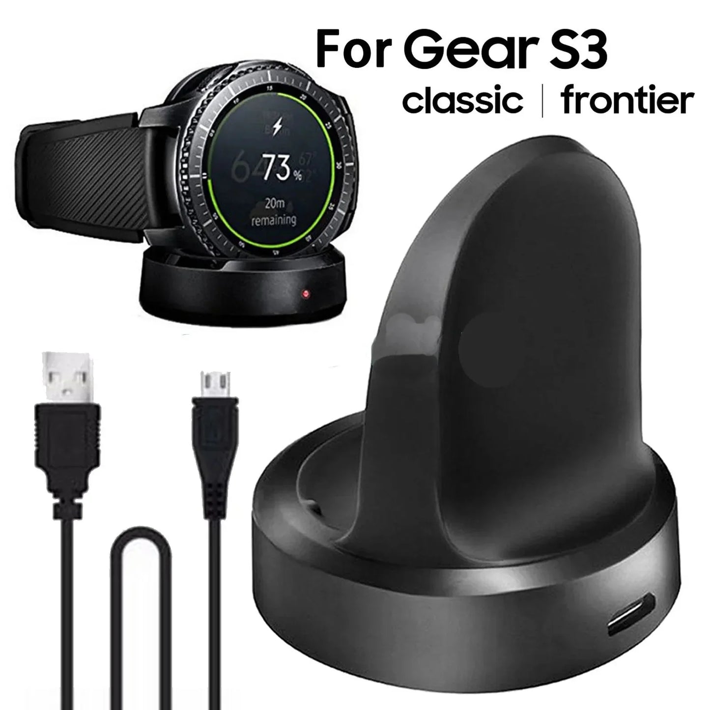 Smart Watch Charging Dock – Classic & Frontier Smartwatch Charger