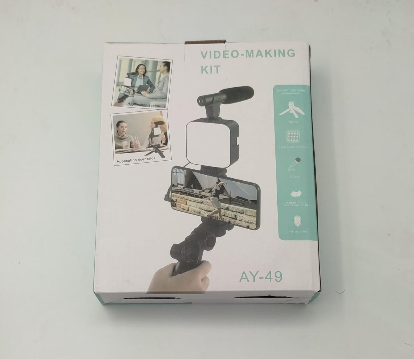 4 in 1 Smartphone & Camera Vlogging Kit For Live Streaming