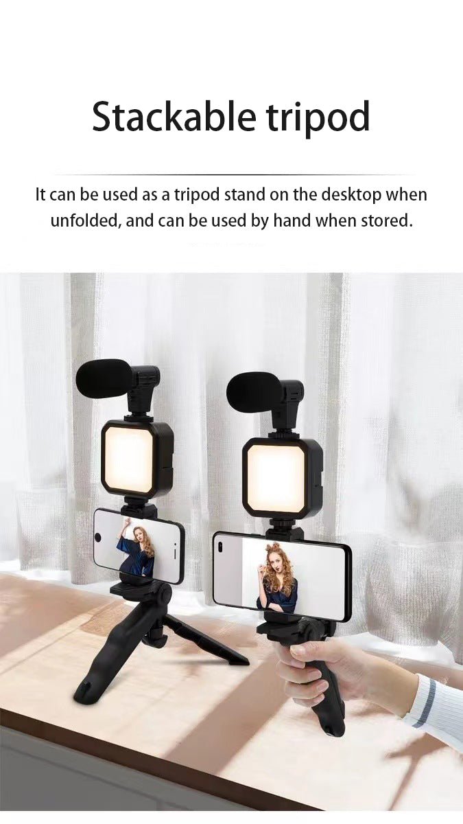 4 in 1 Smartphone & Camera Vlogging Kit For Live Streaming