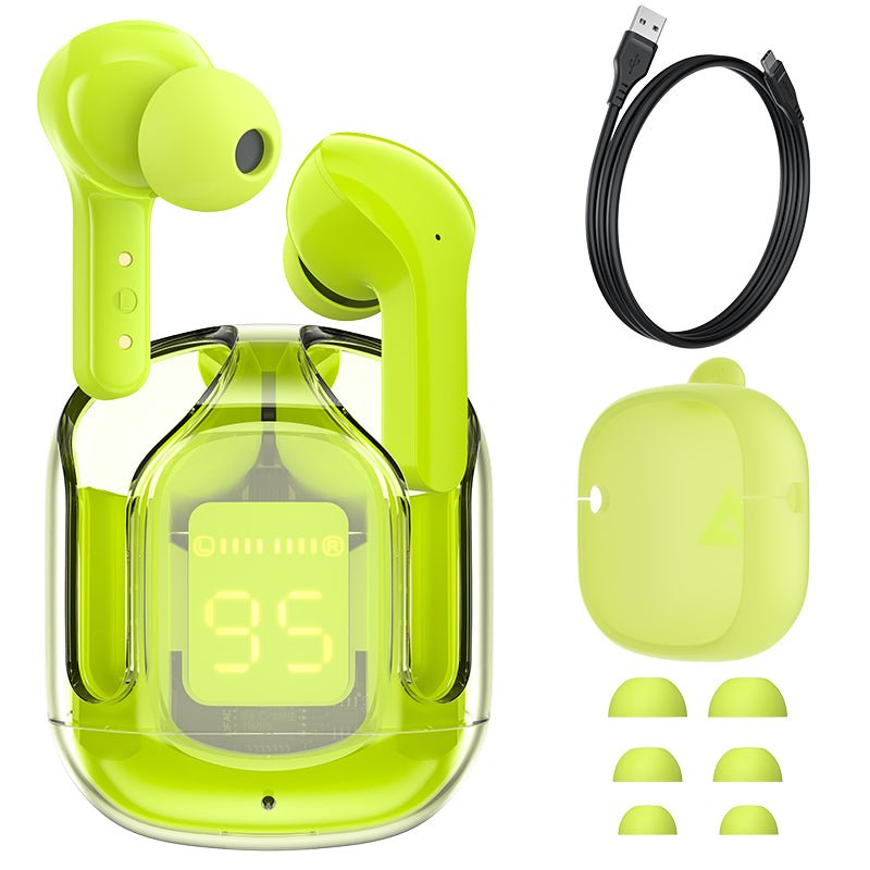 Air 31 TWS Crystal Wireless Earbuds