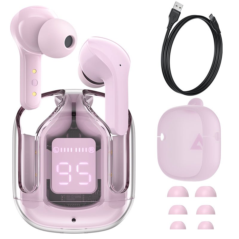 Air 31 TWS Crystal Wireless Earbuds
