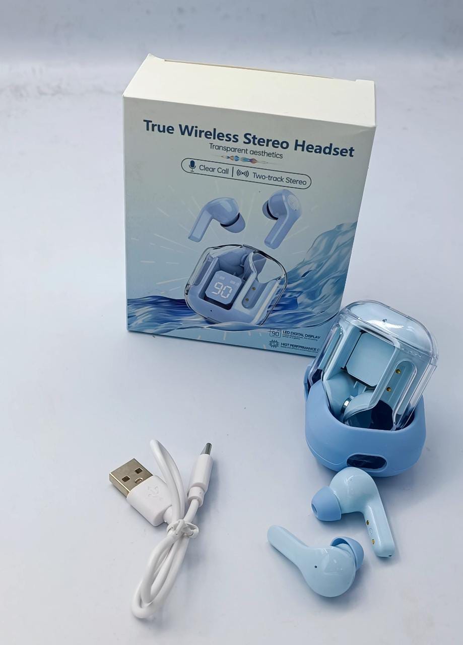 Air 31 TWS Crystal Wireless Earbuds