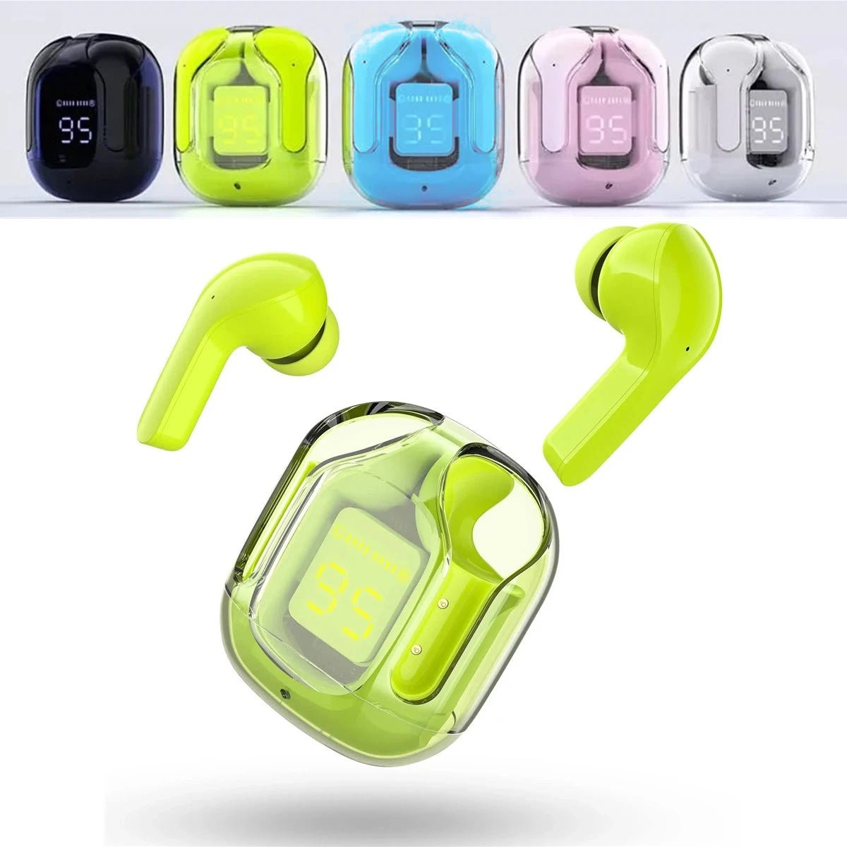 Air 31 TWS Crystal Wireless Earbuds