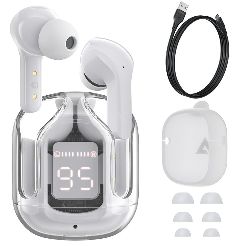 Air 31 TWS Crystal Wireless Earbuds