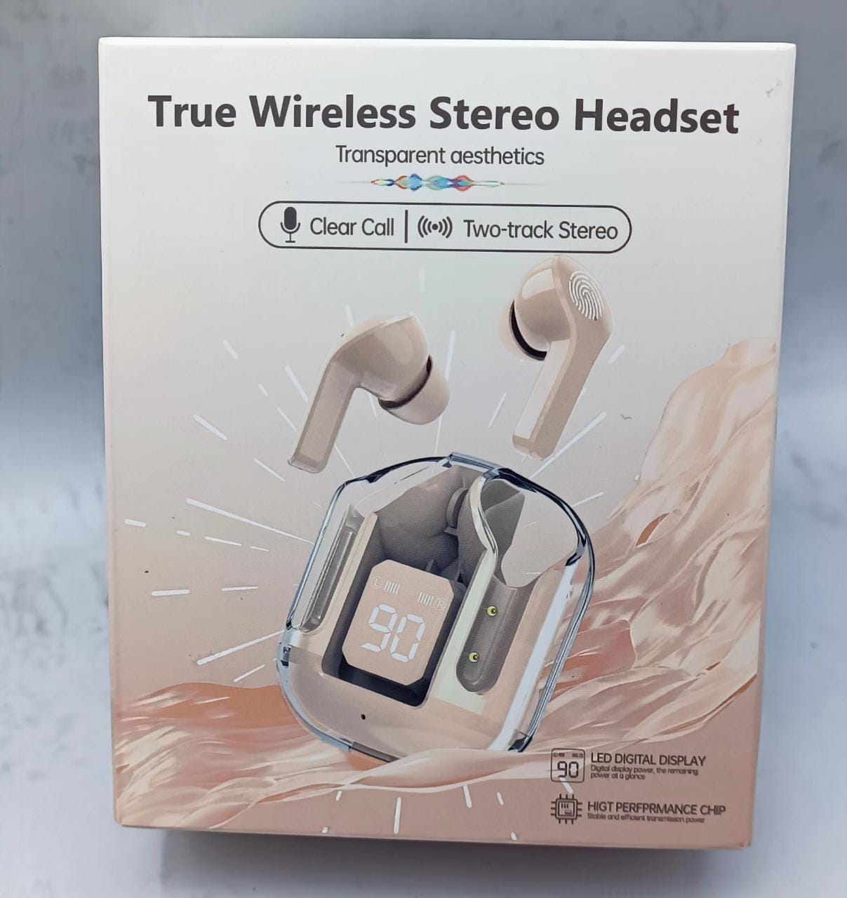 Air 31 TWS Crystal Wireless Earbuds