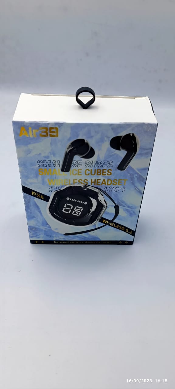 Air 39 Transparent Earbuds – Bluetooth 5.3 Wireless Earbuds with HD Sound 🎧