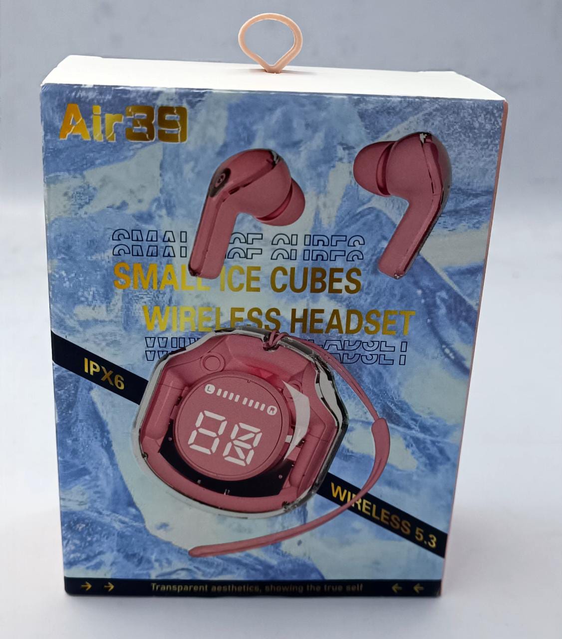 Air 39 Transparent Earbuds – Bluetooth 5.3 Wireless Earbuds with HD Sound 🎧