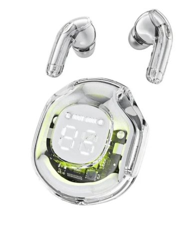 Air 39 Transparent Earbuds – Bluetooth 5.3 Wireless Earbuds with HD Sound 🎧