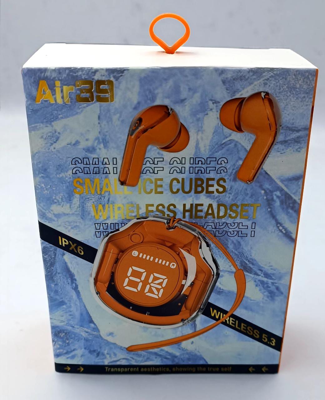 Air 39 Transparent Earbuds – Bluetooth 5.3 Wireless Earbuds with HD Sound 🎧