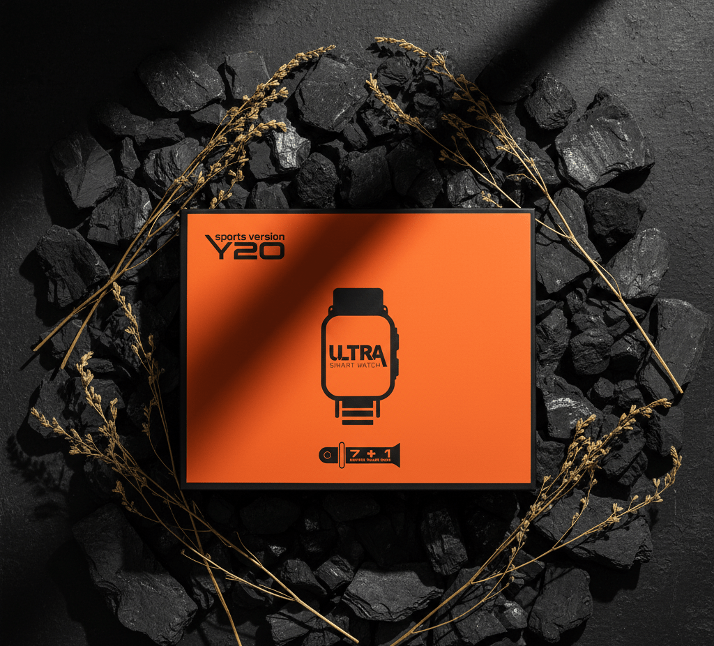 Y20 Ultra Smart Watch – Multi-Strap Smartwatch (Sports Edition)